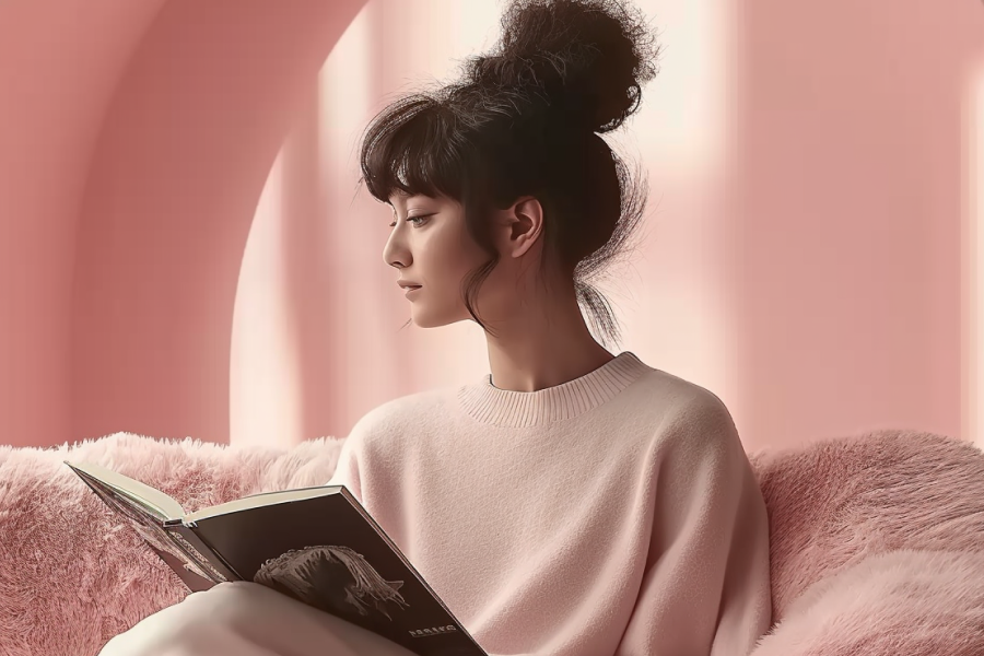 oversized plush couch